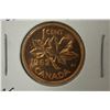 Image 1 : 1962 Canada 1-Cent (Hanging 2, Missing M)