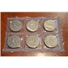 Image 1 : 1937(Dot), 38,39,40,41,42 Canada Nickles