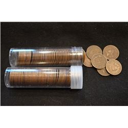 (2) Rolls of Mixed Indian Head 1-Cent