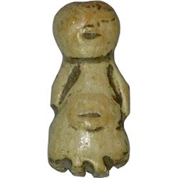 Primitive Money of Bone Human Figure.