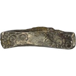 Silver Bent Bar of Punch-marked of Gandhara Janapada.