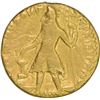 Image 2 : Sun God Type Gold Dinar of Kushan Dynasty of Kanishka I