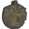 Image 2 : Copper-Alloy One Eighth Unit of Magh Dynasty of Kaushambhi Region.