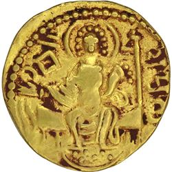 Gold Dinar of Samudragupta of Gupta Dynasty of Archer Type.