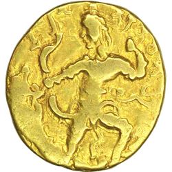 Gold Dinar of Gupta Dynasty of Chanadragupta II.