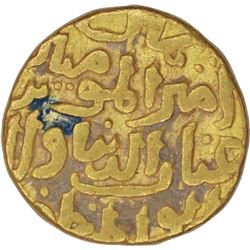 Gold Tanka of Delhi Sultanate of Mahmud Bin Muhammad Tughluq.