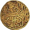Image 1 : Gold Tanka of Gujarat Sultanate of  Nasir ud-Din Mahmud Shah I of Muhammadabad urf champanir Mint.