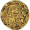 Image 2 : Gold Tanka of Gujarat Sultanate of  Nasir ud-Din Mahmud Shah I of Muhammadabad urf champanir Mint.