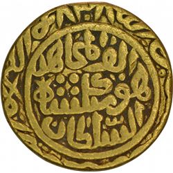 Gold Tanka of Malwa Sultanate of Hisam-ud-din Hushang Shah.