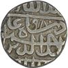 Image 2 : Silver Half Rupee of Akbar of kalima Type.