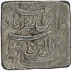 Image 2 : Silver Square Rupee of Jahangir of Lahore Mint.