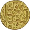 Image 1 : Gold Mohur of Aurangzeb Alamgir of Junagadh Mint.