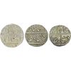 Image 1 : Lot of Silver Rupee of Three Coins of Muhammad Shah and Alamgir II of Kora Mint.