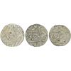 Image 2 : Lot of Silver Rupee of Three Coins of Muhammad Shah and Alamgir II of Kora Mint.