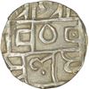 Image 2 : Silver Half Rupee of Cooch Behar of Prana Narayan.