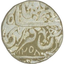 Silver Rupee of Datia of Govind Singh in the name of Muhammad Akbar II.