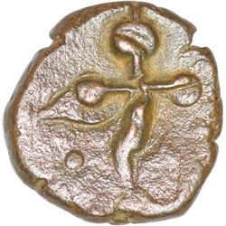 Copper Paisa of Dhar in the name of Shah Alam II.