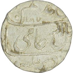 Silver Rupee of Gwalior of Mahadji rao of Gwalior fort Mint in the name of Shah Alam II.