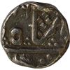 Image 1 : Silver Quarter Rupee of Indore in the name of Shah Alam II.