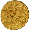 Image 2 : Gold Mohur of Jaipur of Swai Jaipur Mint in the name of Shah Alam II.