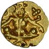 Image 1 : Gold Fanam of Mysore of Krishnaraja Wodeyar III.