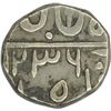 Image 1 : Silver Half Rupee of Pratapgarh of Duleep Singh in the name of Shah Alam II.