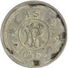 Image 1 : Silver Two Chuckram of Travancore of Rama Varma VI.