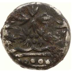 Silver Two Fanon of Indo French of Pondicherry.