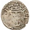 Image 1 : Silver Tanga of India Portuguese of Goa.