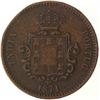 Image 1 : Copper One Fourth Tanga (15 Reis) of India Portuguese of Luiz I.