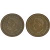 Image 1 : Copper Unit (2) One Eighth Tanga of India Portuguese of Ludovicous.