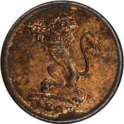 Copper Cash of Soho mint of Madras Presidency.