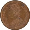 Image 2 : Copper One Twelfth Anna of Victoria Empress of Bombay Mint of 1877.