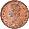 Image 2 : Copper One Twelfth Anna of Victoria Empress of Calcutta Mint of 1898.