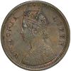 Image 2 : Copper Half Pice of Victoria Queen of Calcutta Mint of 1862.