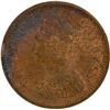 Image 2 : Copper Half Pice of Victoria Empress of Calcutta Mint of 1887.