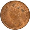 Image 2 : Copper Half Pice of Victoria Empress of  Calcutta Mint of 1901.