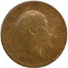 Image 2 : Bronze Half Pice of King Edward VII of Calcutta Mint of 1910.