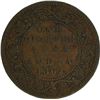 Image 1 : Copper One Quarter Anna of Victoria Queen of Bombay Mint of 1862.
