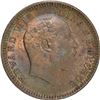 Image 2 : Copper One Quarter Anna of King Edward VII of Calcutta Mint of 1903.