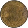 Image 1 : Copper One Quarter Anna of King George V of Calcutta Mint of 1914.