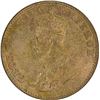 Image 2 : Copper One Quarter Anna of King George V of Bombay Mint of 1924.