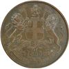 Image 1 : Copper Half Anna of East India Company of Bombay Mint of 1835.