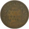 Image 1 : Copper 1/2 Anna of Victoria Queen of Calcutta Mint of 1875.