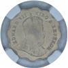 Image 2 : Cupro Nickel One Anna of King Edward VII of Bombay Mint of 1907.