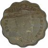 Image 2 : Cupro Nickel One Anna of King Edward VII of Bombay Mint of 1909.