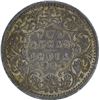 Image 1 : Silver Two Annas of Victoria Queen of Bombay Mint of 1862.