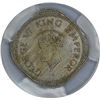 Image 2 : Cupro Nickel Two Annas of King George VI of Calcutta Mint of 1946.
