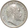 Image 2 : Silver Quarter Rupee of King Edward VII of Calcutta Mint of 1903.