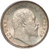 Image 2 : Silver Quarter Rupee of King Edward VII of Calcutta Mint of 1910.